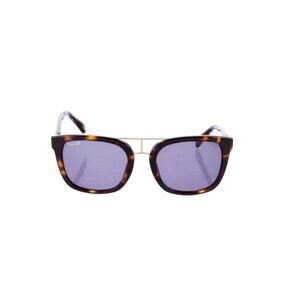 Balmain Tortoiseshell Sunglasses with Purple Lenses
